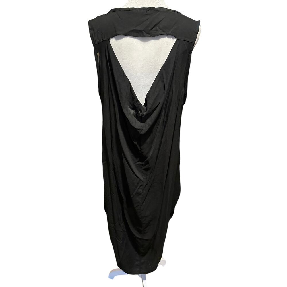 Angela Mara Italian High Low Lightweight Tank Dress Xl View 4